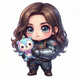 Kawaii Winter Soldier