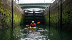 Kayak Through the Lock