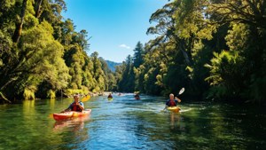 Kayaking on Hatea River