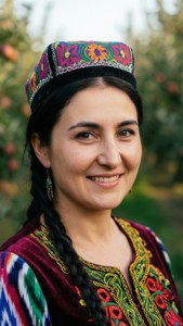 Kazakh Beauty Portrait