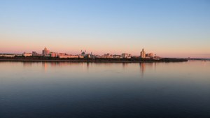 Kazan Cityscape Sunset