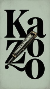 Kazoo Typography Art