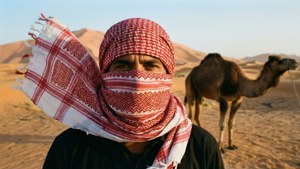 Keffiyeh in the Desert