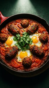 Kefta and Egg Tajine