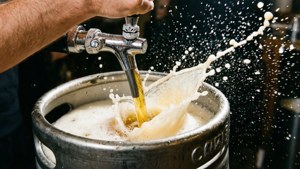Keg Tapping Action