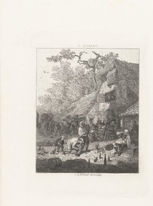 Kegelaars voor een herberg