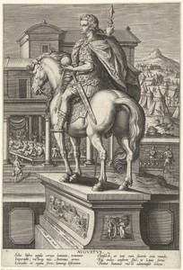 Keizer Augustus te paard