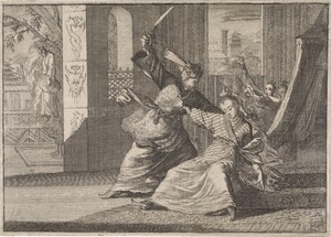 Keizer Chongzhen van China doodt zijn dochter en pleegt daarna zelfmoord, 1644