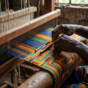 Kente Weaving Art