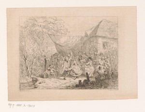 Kermis in de omgeving van Antwerpen