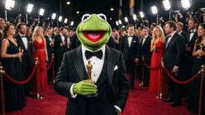 Kermit Wins Oscar