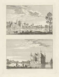 Kessel en het Kasteel Driesberg, 1744