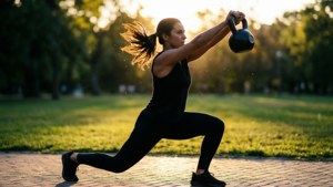 Kettlebell Lunge Flow
