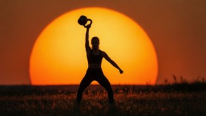 Kettlebell Sunset