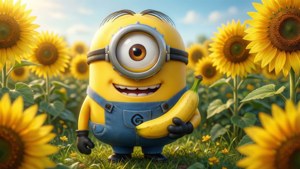 Kevin in Sunflower Field