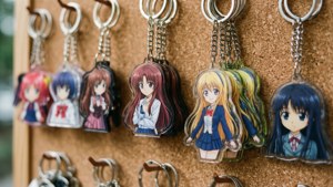 Keychain Collection Close-up