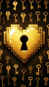 Keyhole Heart