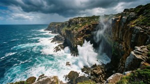 Kiama Blowhole Eruption