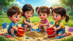 Kids at Play Sandbox