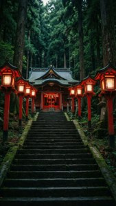 Kifune Shrine Lanterns