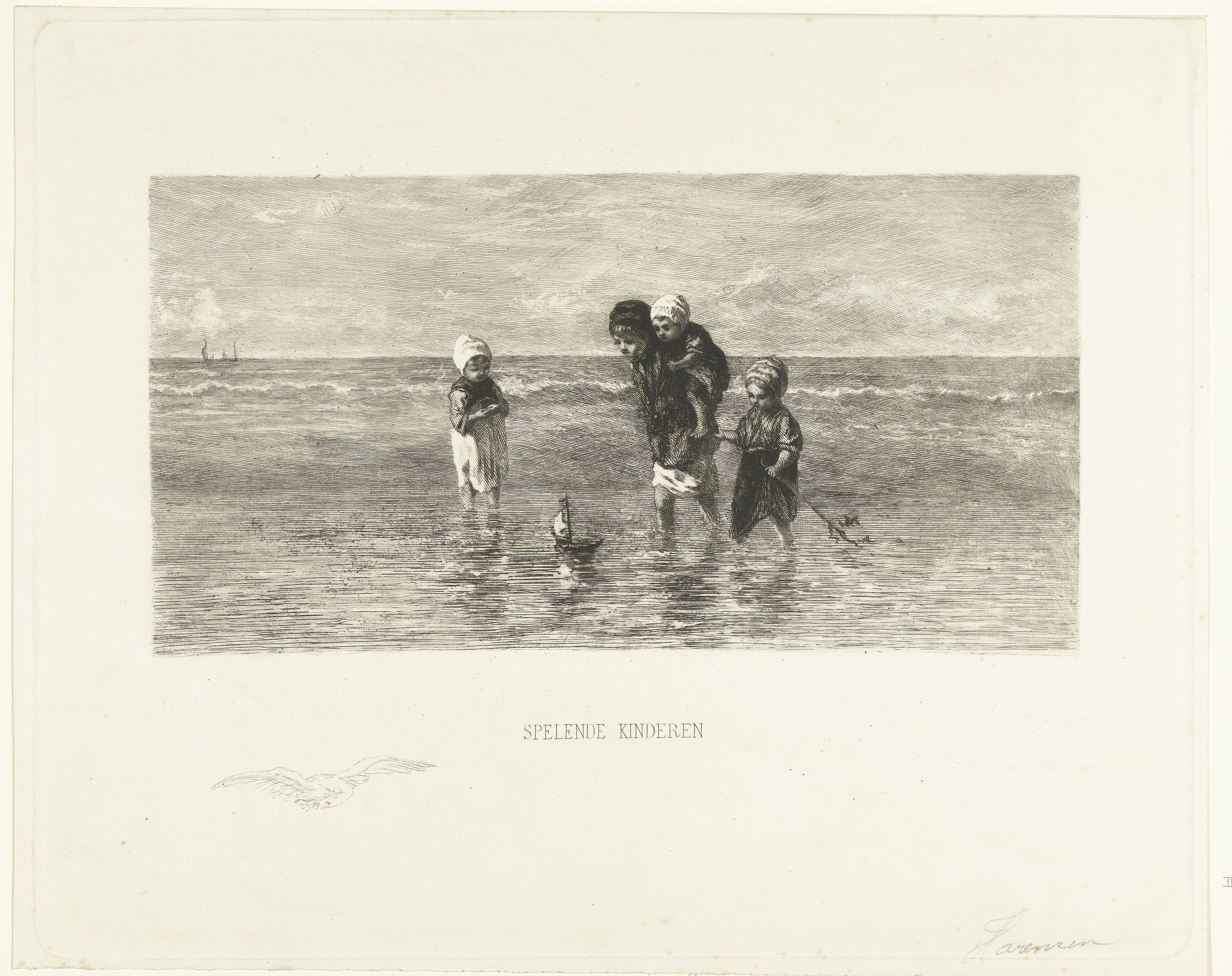 Kinderen der zee by Petrus Johannes Arendzen