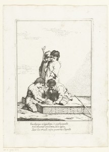 Kinderen spelen a Capelletto