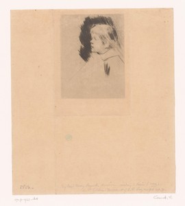Kinderkopje (gesigneerd)