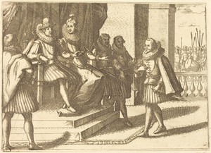 King and Queen in Consultation about the Turks
