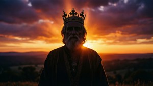 King Bob Sunset Silhouette