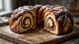 King Cake Cross Section