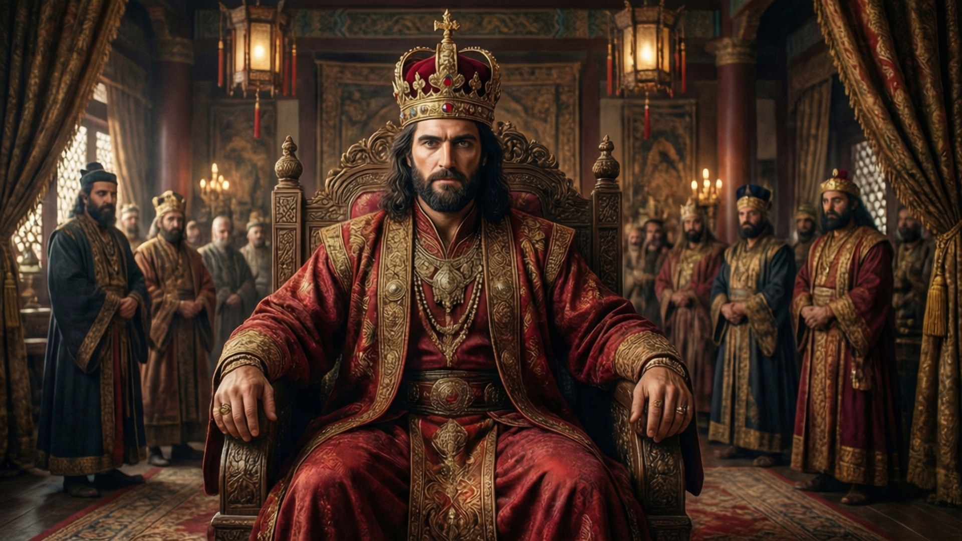 King Karna's Court by Wallpapers.art Studio