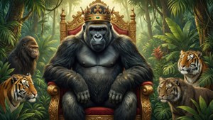 King of the Jungle Gorilla