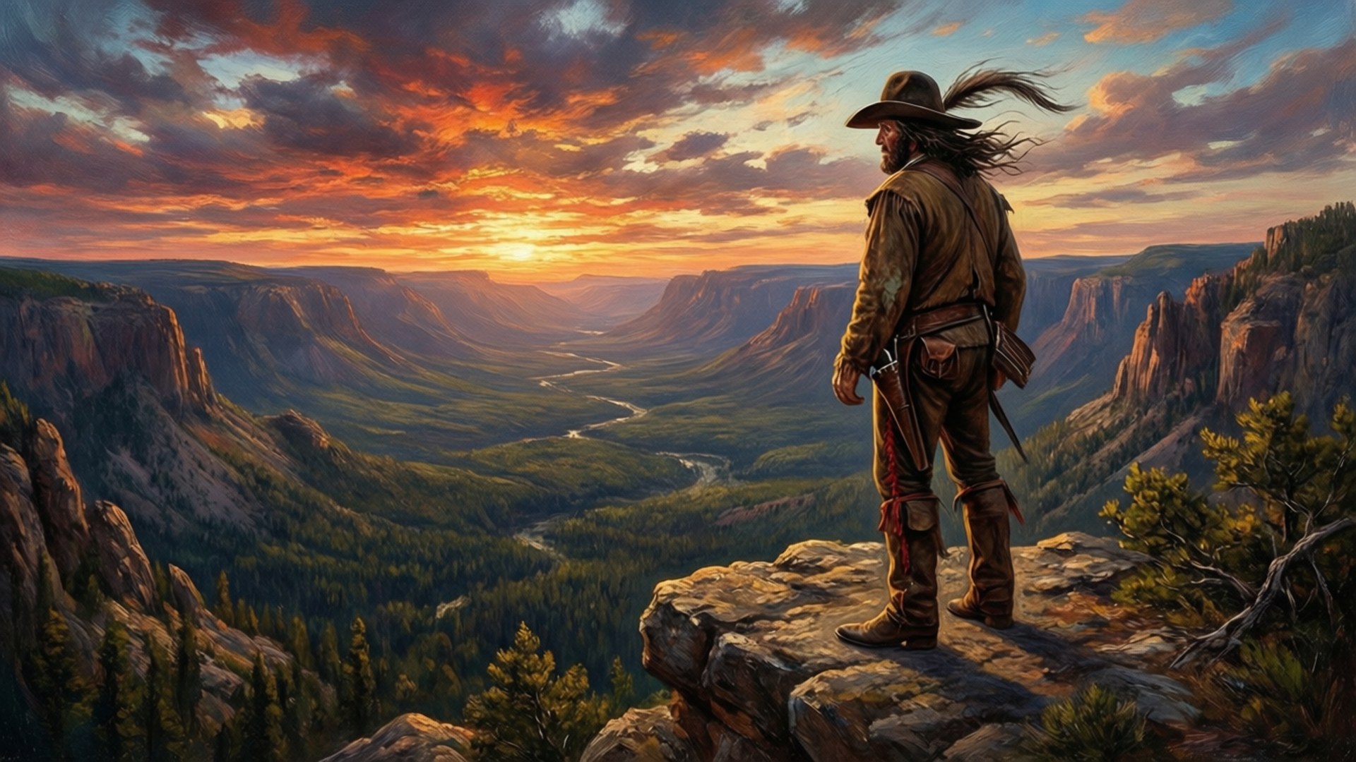 King of the Wild Frontier by Wallpapers.art Studio