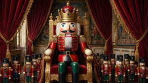 King on His Throne