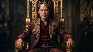 King on Throne