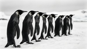 King Penguin Procession