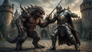 King's Knight Battle