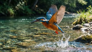 Kingfisher Dive