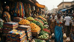 Kinshasa Market Life