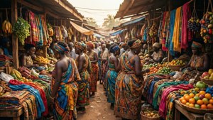 Kinshasa Market Life