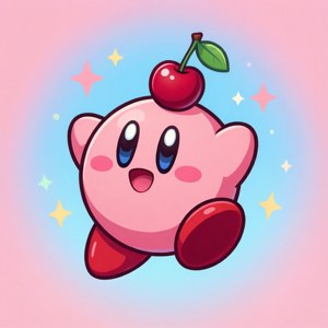 Kirby with Cherry