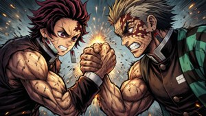 Kirishima vs Tetsutetsu