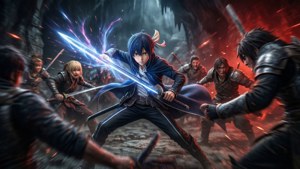 Kirito vs Many