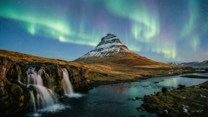 Kirkjufell Aurora