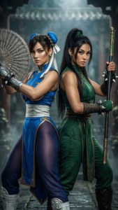 Kitana and Jade Duo