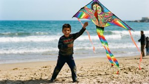 Kite Flying at Cherchell