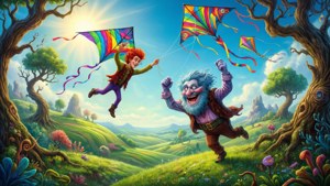 Kite Flying Mischief