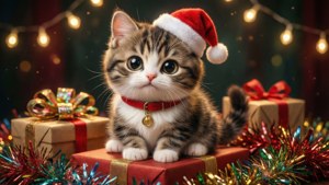 Kitty's Christmas Gifts