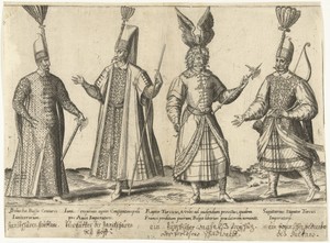 Kleding van Ottomaanse soldaten rond 1580