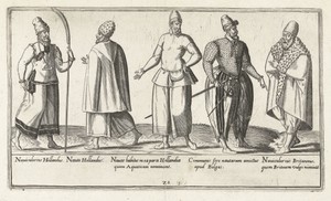 Kleding van regionale zeelieden rond 1580